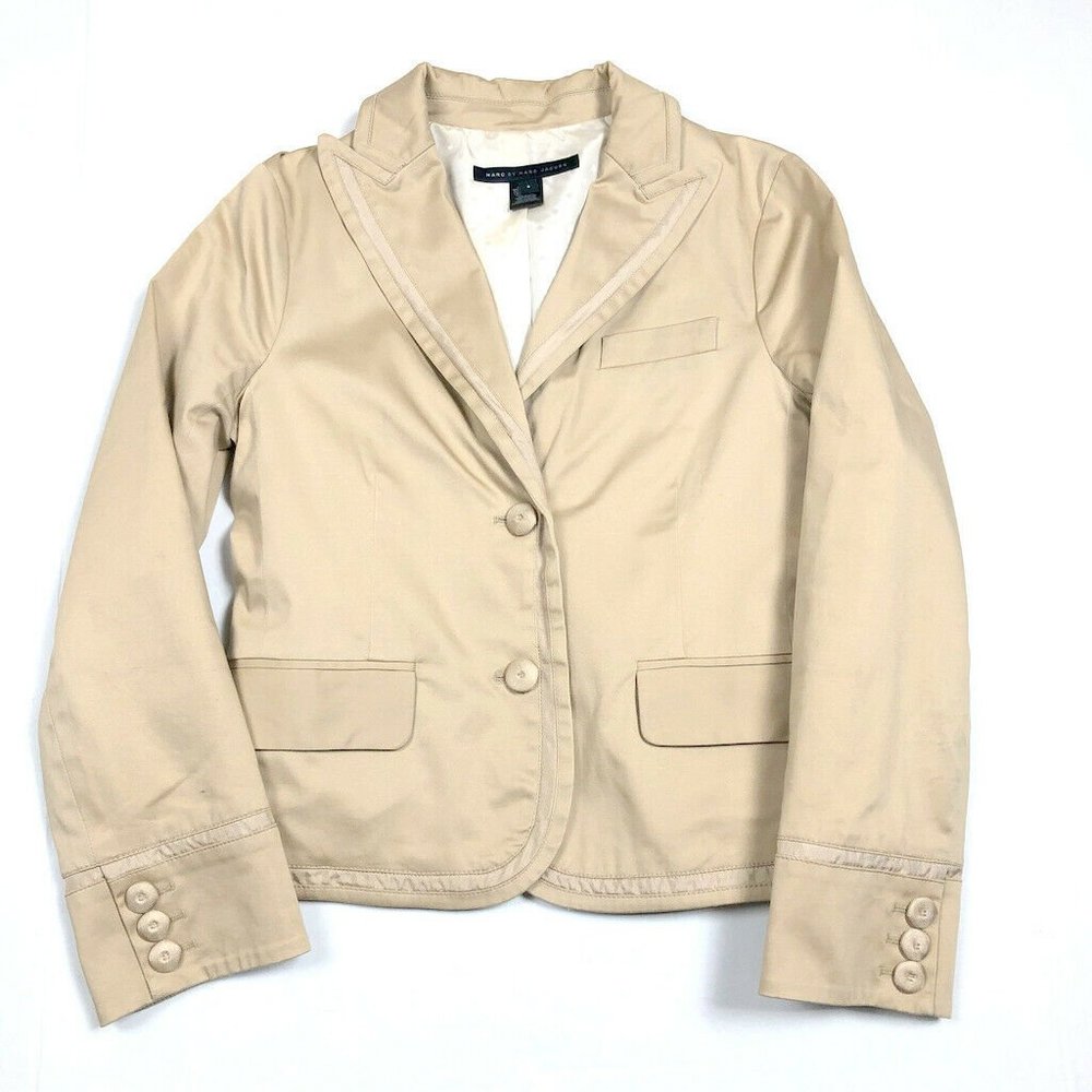 clearance SALE Marc Jacobs 4 Khaki Blazer Jacket